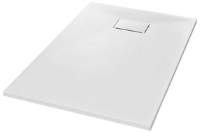 vidaXL Βάση Ντουζιέρας Λευκή 120 x 70 εκ. από SMC