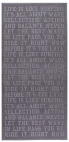 Πετσέτα Θαλάσσης (80x160) Nef-Nef Homeware Action Grey