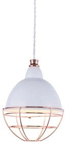 Φωτιστικό Κρεμαστο Aca OD5399 LETO Λευκό (White)