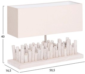 Επιτραπέζιο Φωτιστικό TWIGGY C4426 Driftwood Λευκό 50,5x16,5x40Υ εκ. 50.5x16.5x40 εκ.