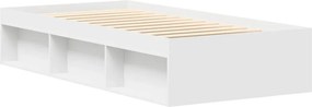 vidaXL Πλαίσιο Κρεβατιού Λευκό 100 x 200 εκ.