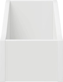 vidaXL Κουτί LP 2 τμχ. Λευκό 18 x 32 x 18 εκ. Επεξεργασμένο Ξύλο