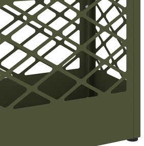 vidaXL Στήριγμα ομπρέλας ελιάς, 28x12x41 εκ., Ατσάλι