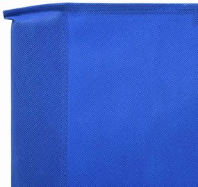 vidaXL Προστατευτικό Αέρα με 5 Πάνελ Αζούρ Μπλε 600x80 εκ. Υφασμάτινο