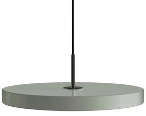 Φωτιστικό Οροφής Asteria Plus Medium Black 2567C4173 Φ43x14cm Led 1600lm 28W 2400-3000k Nuance Olive Umage