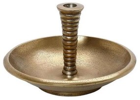 Κηροπήγιο AKR114 Μπρονζέ 9x14x14cm Espiel Aluminium