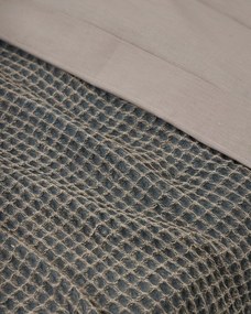 3D Βαμβακερή Stonewashed Κουβέρτα Ριχτάρι Taline