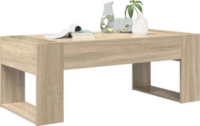 vidaXL Τραπεζάκι σαλονιού Δρύς Sonoma 110 x 50 x 41 εκ