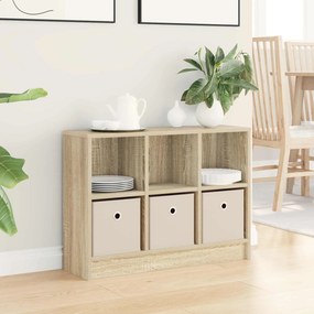 vidaXL Πλαϊνό γραφείο Δρύς Sonoma 73,5 x 22,5 x 53,5 εκ