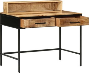 vidaXL Τραπέζι κονσόλας με συρτάρι Καφέ 100 x 55 x 89.5 εκ.