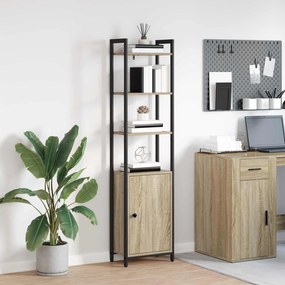vidaXL Βιβλιοθήκη 6 επιπέδων 40 x 24 x 161 εκ Επεξεργασμένο Ξύλο
