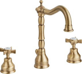 Bugnatese Princeton Bronze 812 - Μπαταρία νιπτήρα 3 οπών