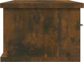 vidaXL Ντουλάπι Τοίχου Καπνιστή Δρυς 88x26x18,5 εκ. Επεξεργασμένο Ξύλο
