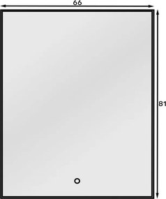 Καθρέπτης Vixisse A LED - 66.00Χ4.00Χ81.00cm