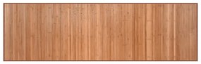 vidaXL Χαλί Ορθογώνιο Φυσικό 60 x 200 εκ. Μπαμπού
