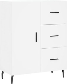 vidaXL Ντουλάπι Λευκό 69,5 x 34 x 90 εκ. από Επεξεργασμένο Ξύλο