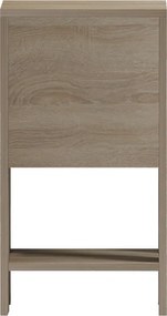 Κομοδίνο Reppo pakoworld sonoma 30x30x55εκ