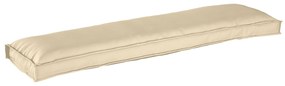 vidaXL Μαξιλάρια Παλέτας για Πάγκο 2 τεμ Μπεζ 150x40x8 εκ Υφάσματος Oxford