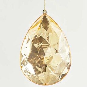 Χριστουγεννιάτικο Στολίδι Δάκρυ 600-44097 10x6x15cm Gold