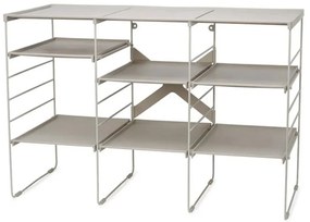 Παπουτσοθήκη Ανοιχτή Level Plus 55009 35x51,2x75,8cm Beige Joseph Joseph
