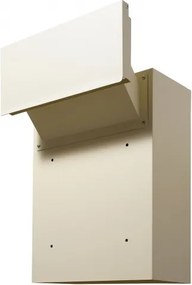 VEVOR Through The Wall Drop Box 12.5x6.3x16.9" Mailbox with Code Lock Beige