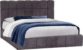 ΚΡΕΒΑΤΙ RAMON ΜΕ ΑΠΟΘ. ΧΩΡΟ HM720.10 ΥΦΑΣΜΑ TEDDY ΜΠΕΖ-ΓΙΑ ΣΤΡΩΜΑ 160x200εκ