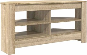 vidaXL ΓωνιακήΒάσηΤηλεόρασης Δρύς Sonoma 102 x 40,5 x 45 εκ