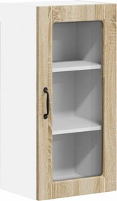 vidaXL Ραφιέρα τοίχου LUCCA Sonoma Δρυς 40 x 31 x 80 εκ.