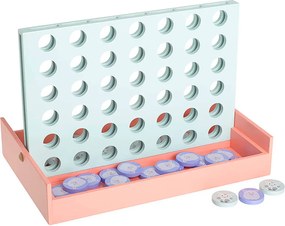 Ξύλινο Επιτραπέζιο Παιχνίδι Orange Tree Toys 4 Στην Σειρά 60-26672