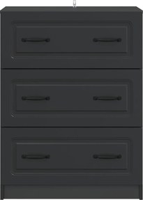 vidaXL Ντουλάπι με Συρτάρια 66 x 34,5 x 87 εκ. Επεξεργασμένο Ξύλο