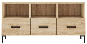 vidaXL Έπιπλο Τηλεόρασης Sonoma Δρυς 102 x 36 x 50 εκ. Επεξεργ. Ξύλο