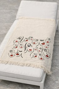 Stewehome Οργανικό πετσέτα μπαμπού μουσλίνας 180x100 cm