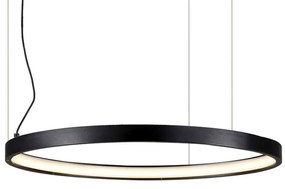 Φωτιστικό Οροφής VK/04404PE/B/W/53 Φ52,7cm Led 2400Lm 24W 3000K Black VKLed