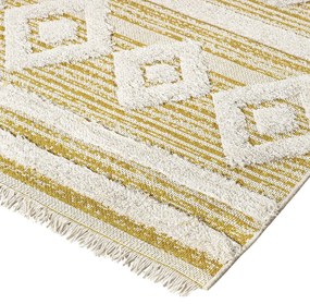 Beauty Home Χαλί βαμβακερό Morocotton 9239 Κίτρινο 150x220