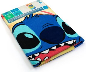 Παιδική Πετσέτα Θαλάσσης Microfiber (70x140) Dimcol Lilo & Stitch 159 Orange