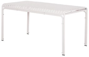 ΤΡΑΠΕΖΙ ΑΛΟΥΜΙΝΙΟΥ RACHEL HM6339.02 ΛΕΥΚΟ 150x80x75Υεκ.