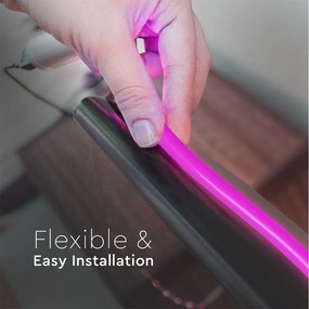 Αδιάβροχη Led Ταινία NEON FLEX 24V 10m ροζ V-TAC 2529