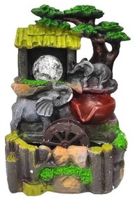 Διακοσμητικό Συντριβάνι Feng Shui - Resin craft bonsai running water ornament