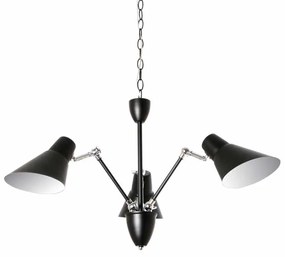 Φωτιστικό Οροφής Τρίφωτο Aca Sol TNK854573PB Black Matt