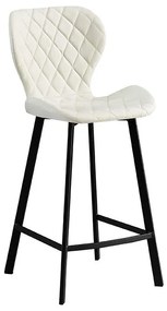 Σκαμπό Μπάρ Martin Off White Ύφασμα 48x46x65/97εκ. Το προϊόν πωλείται ως σετ 2 τεμαχιων
