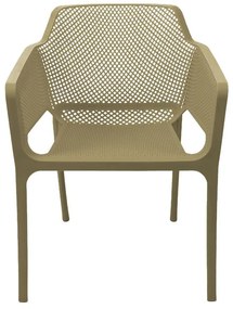 Καρέκλα - Πολυθρόνα Oviez pp σε cappuccino απόχρωση 59x58x79 εκ. 59x58x79 εκ.