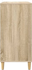 vidaXL Βάση πικάπ Sonoma Δρυς 71 x 39,5 x 83 εκ. Επεξεργασμένο Ξύλο