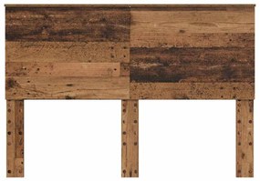 vidaXL Κεφαλάρι με κεφαλάρι Παλιό Ξύλο 160 cm Επεξεργασμένο ξύλο