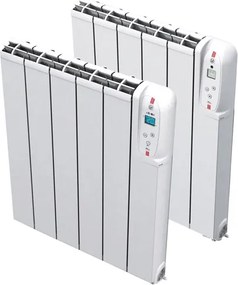 Θερμοπομπός επιτοίχιος αθόρυβος S&amp;P EMIDRY-8D 1000W με ψηφιακή οθόνη και πλήκτρα αφής