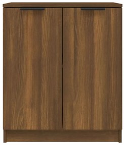 vidaXL Μπουφές Καφέ Δρυς 60 x 30 x 70 εκ. από Επεξεργασμένο Ξύλο
