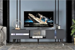 Stewehome Έπιπλο τηλεόρασης με ντουλάπι 150x30x45 cm