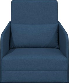vidaXL Κρεβάτι καναπές Μπλε 65 x 80 x 83 εκ. ύφασμα
