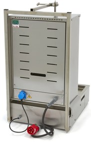 Kebab Grill - 3 Burners - 40kg Meat - Electric