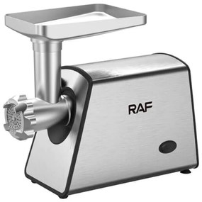 Ηλεκτρική μηχανή παραγωγής κιμά 2000W RAF R.3378 Ασημί