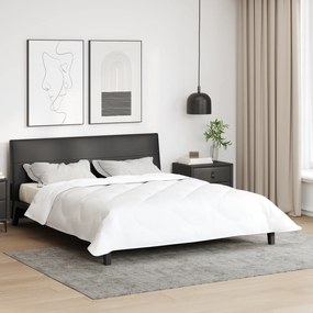 vidaXL Κουβέρτες & Κουβέρτες Λευκό 240 x 200 εκ. Μικροΐνες